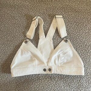 BB Dakota White Denim Bralette